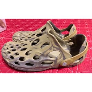Merrell Hydro Moc Water Shoes Camo All Terrain Slip On Clogs Men